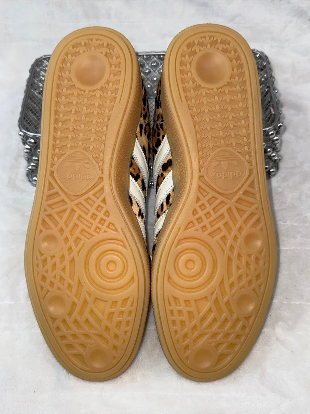 🐆✨ Adidas Handball Spezial W Leopard Sneakers Wmns 10.5/Mens 9 KI6678🔥